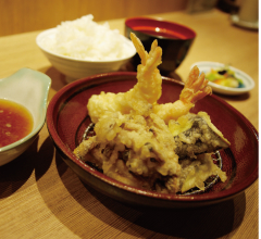 天ぷら定食